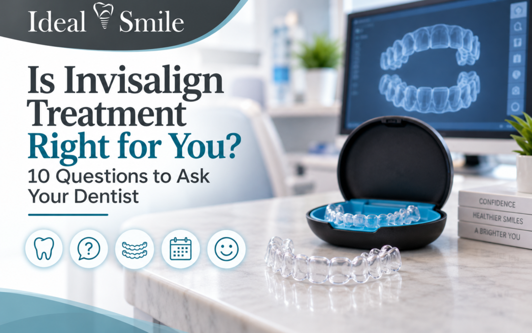 Ideal Smile Dental | Is Invisalign Treatment Right for You? 10 Questions to Ask Your Dentist
